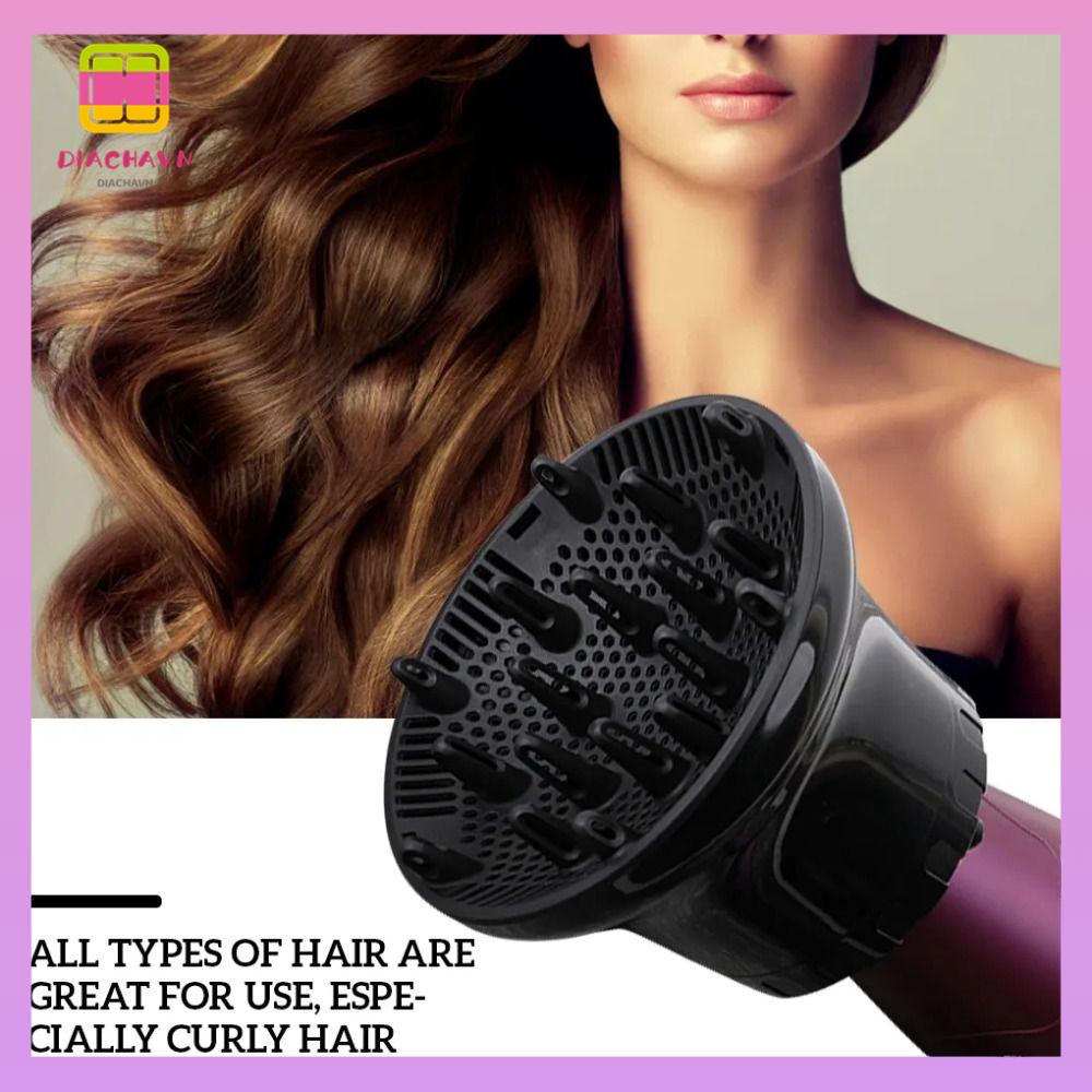 DIACHAVN Đầu Khuếch Tán Gắn Máy Sấy Tóc Bằng Nhựa Hình Tổ Ong Thông Dụng 1.4-2.6 "