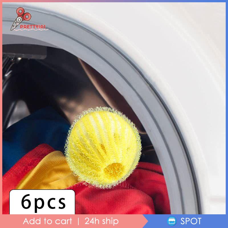 Set 6 Quả Bóng Làm Khô Quần Áo Cho Thú Cưng