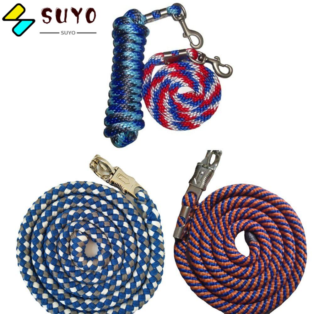 SUYO Set 2 Dây Kéo 2M Dacron Màu Sắc Ngẫu Nhiên Cho Ngựa Nông Trại