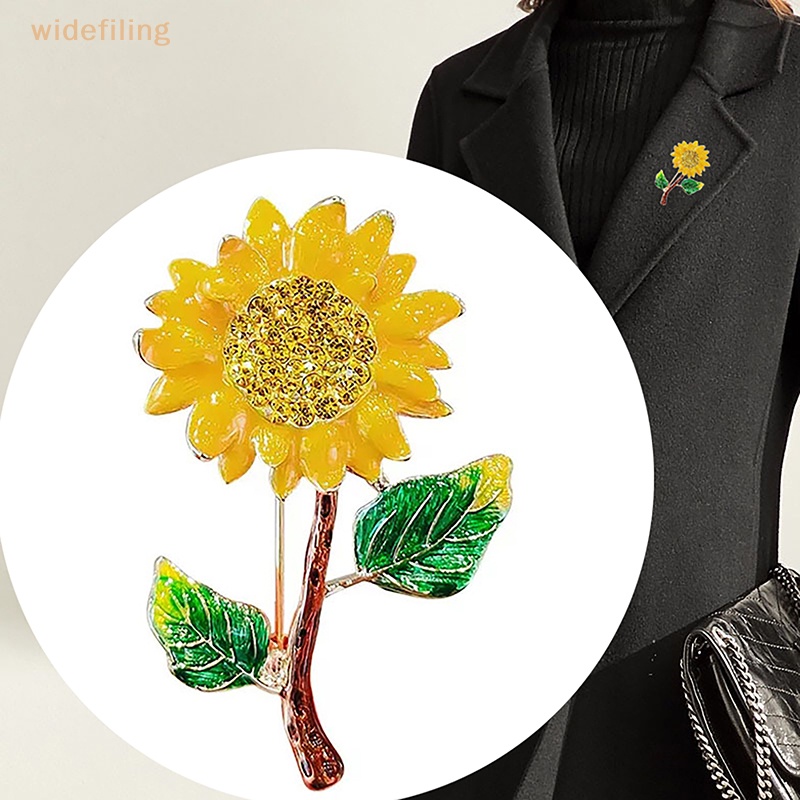 Trâm Cài Áo Hình Hoa Hướng Dương Thời Trang Dành Cho Nữ