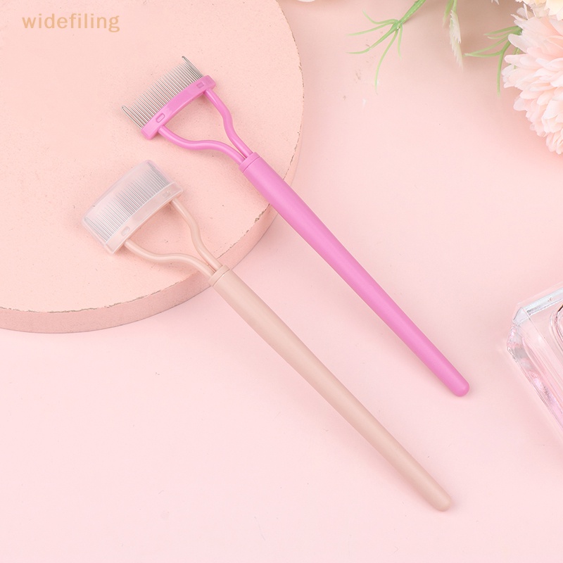 Lược Chải Lông Mi Bằng Thép Không Gỉ Tiện Lợi Dành Cho Trang Điểm Làm Đẹp