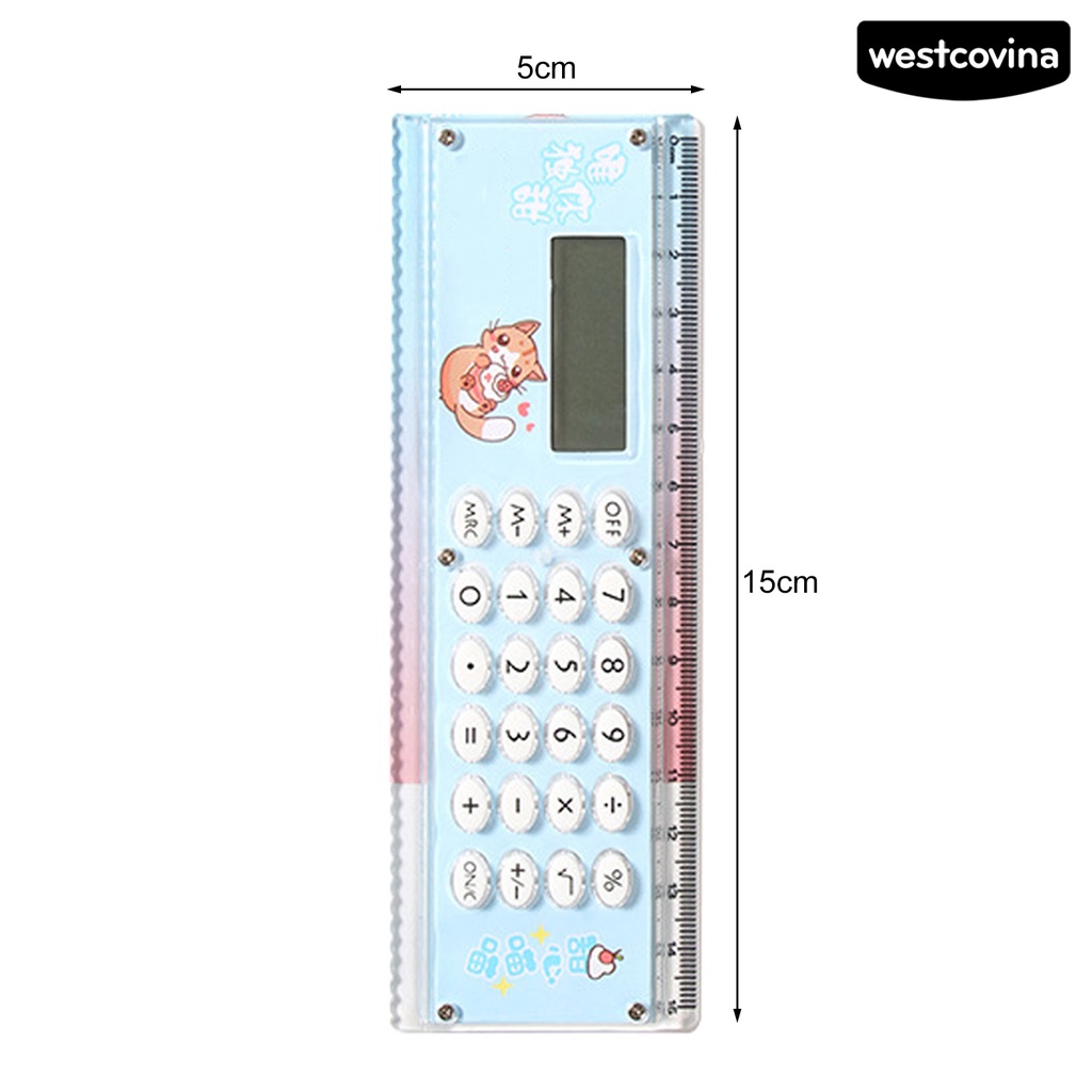 [WSTN] [WSTN]✎Thước Đo Đa Năng 2 Trong 1 15cm Có Màn Hình LCD Hiển Thị 8 Chữ Số