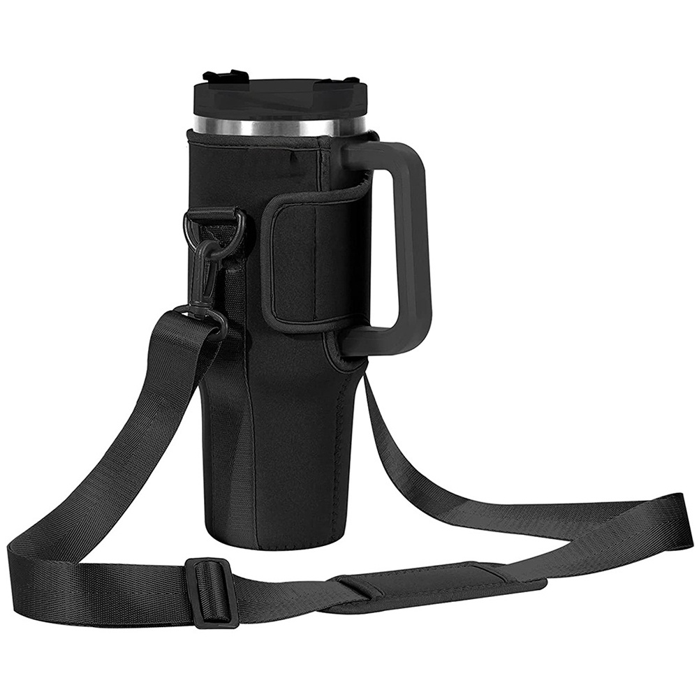 Giá Đỡ Bình Nước Thủy Tinh 40 oz Có Quai Đeo Tùy Chỉnh Tiện Dụng