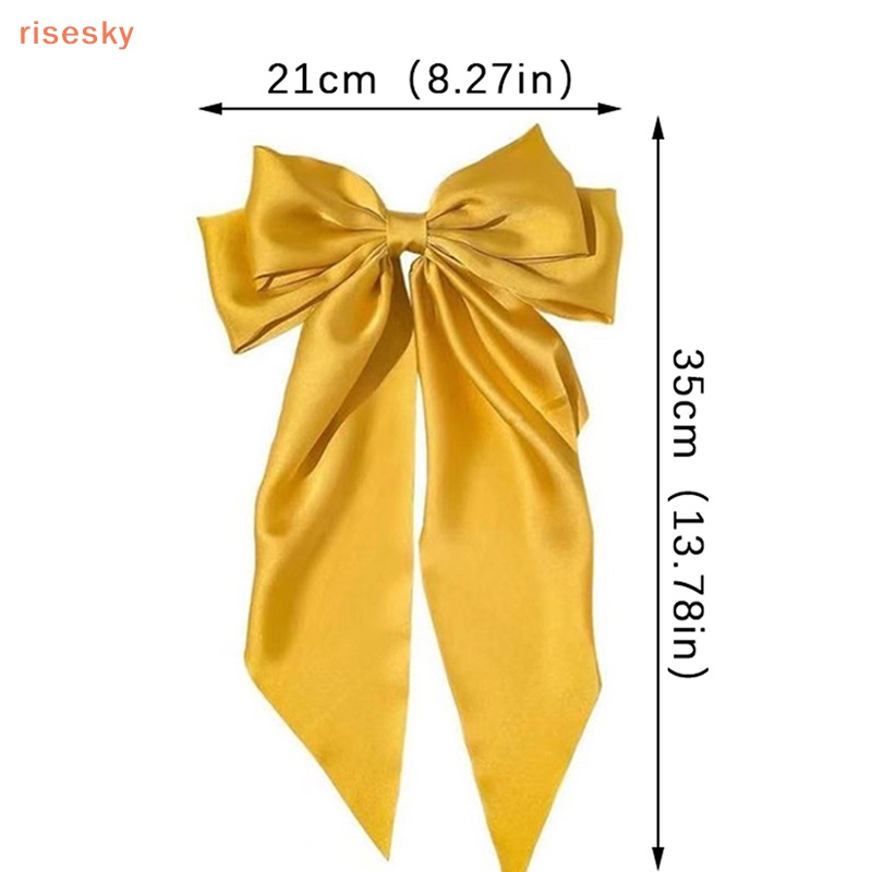 Kẹp Tóc Nơ Lớn Thời Trang Hàn Quốc Cho Nữ