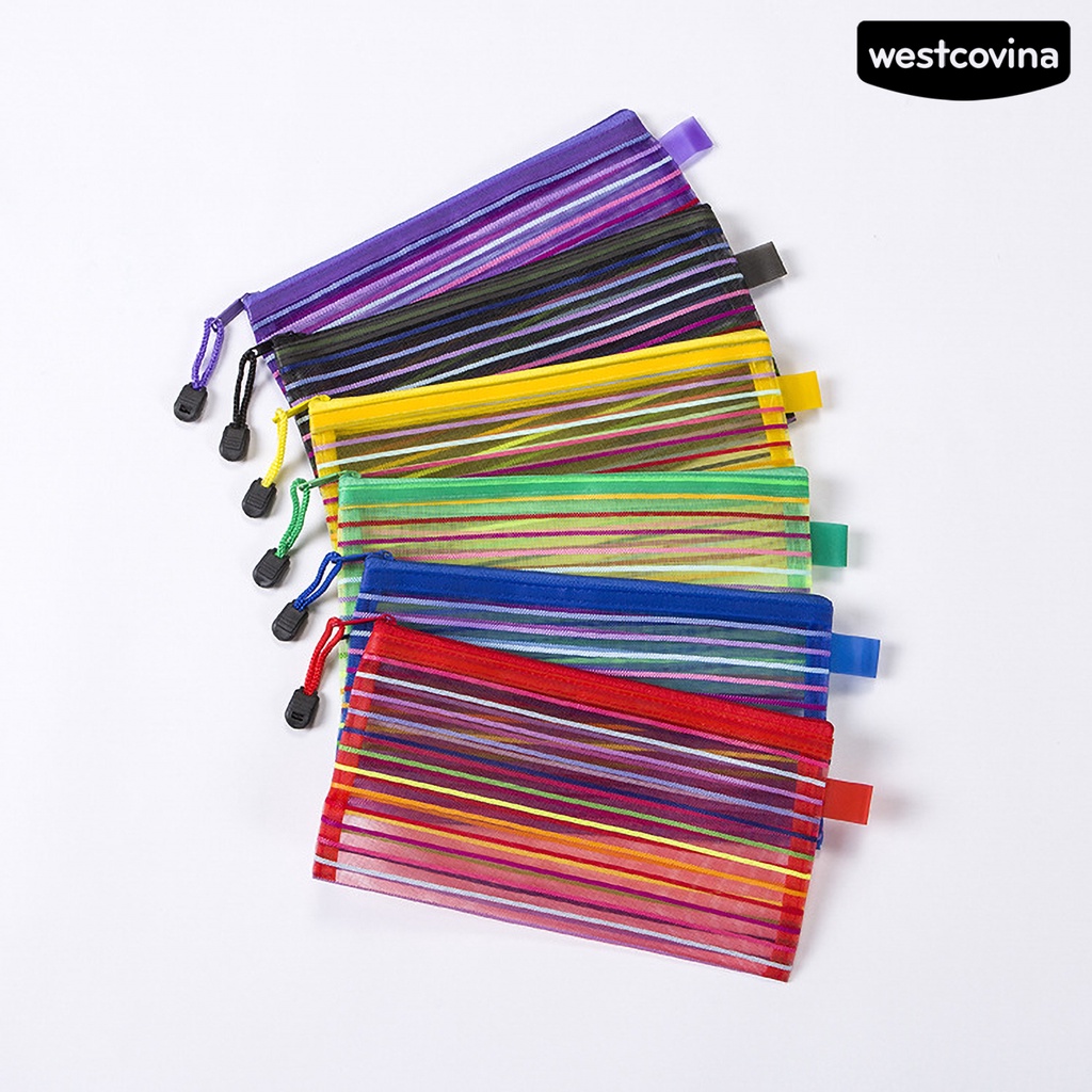 [WSTN]✎Set 2 Túi Lưới Đựng Bút Đa Năng Tiện Dụng Chất Lượng Cao