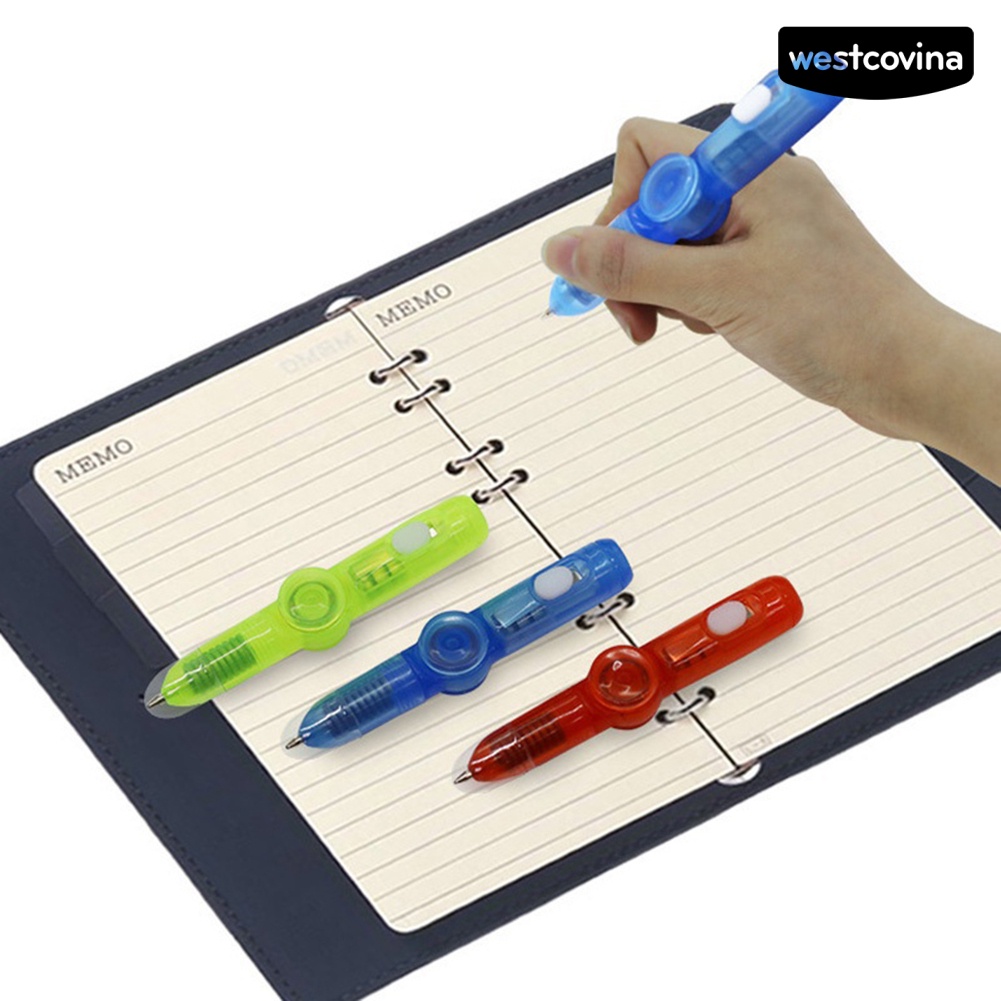 [WSTN]✎Bút Bi Gắn Đèn Giúp Giảm Căng Thẳng