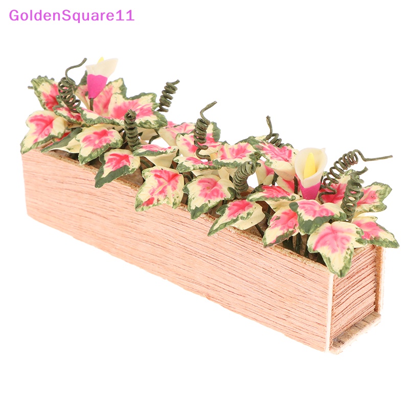 Giường Ngủ Mini Tỉ Lệ 1: 12 Dùng Trang Trí Nhà Búp Bê