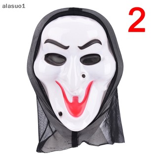 Mặt Nạ Hóa Trang Halloween Hình Ma Kem Đáng Sợ