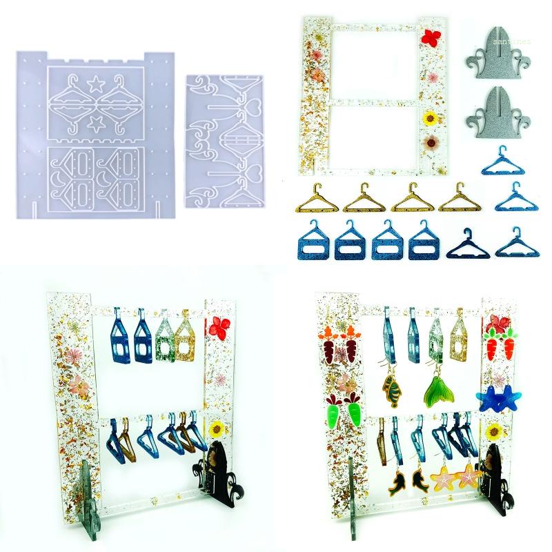 Khuôn Silicon Trưng Bày Trang Sức Khuyên Tai Tiện Dụng