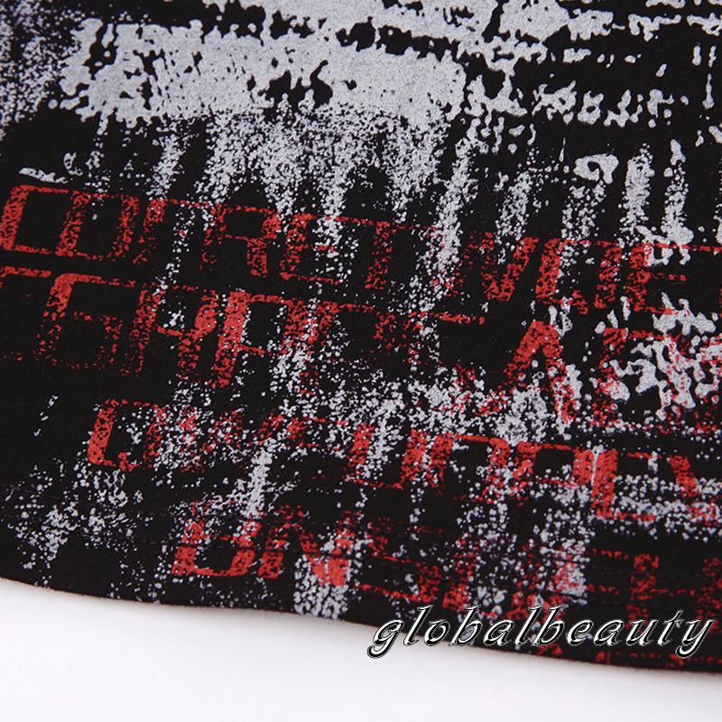 Áo Tank Top Không Tay In Chữ Một Mảnh Vừa Vặn Mùa Hè Cho Nữ GB