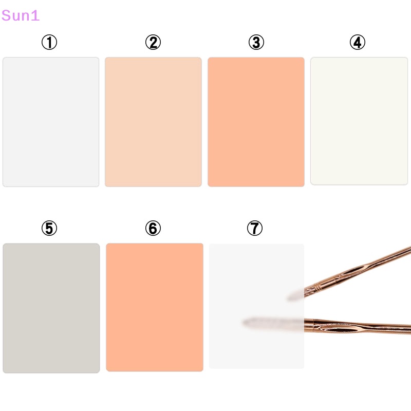 Set 1 / 8 Miếng Da Bằng Silicone Dùng Thực Hành Xăm Lông Mày Tiện Dụng