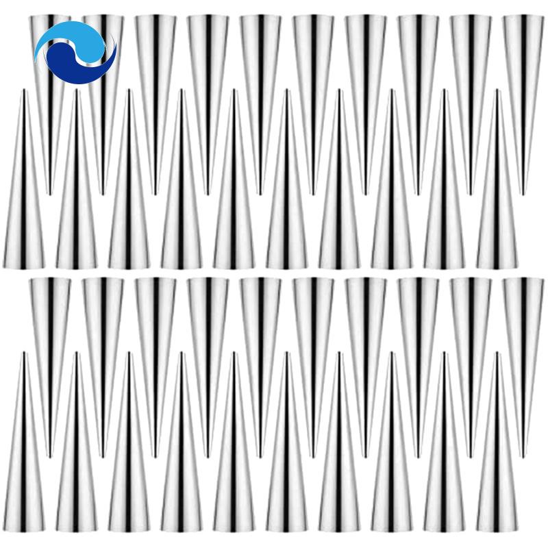 Bộ 40 Ống Cuộn Kem Bằng Thép Không Gỉ