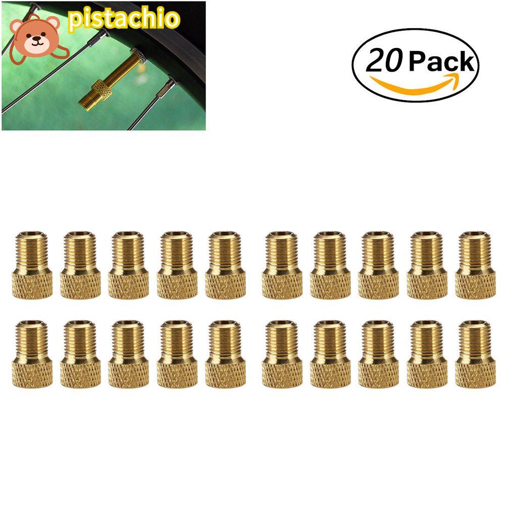 PISTA Set 20 Đầu Nối Van Bơm Hơi Xe Đạp