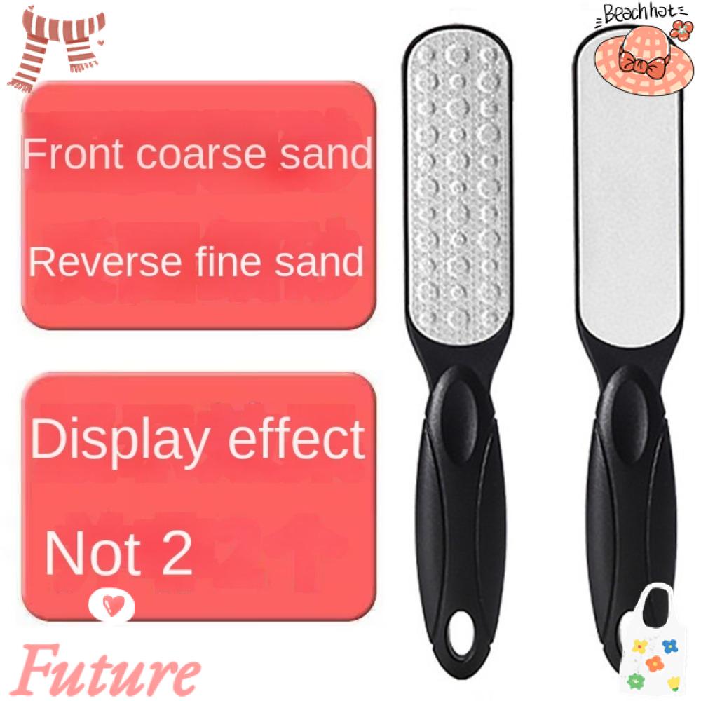 FUTURE Dụng Cụ Dũa Tẩy Da Chết Cho Bàn Chân Hai Mặt Bằng Thép Không Gỉ