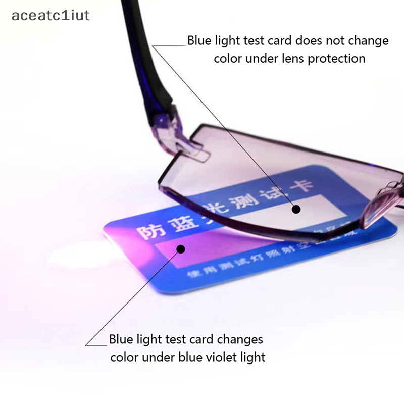 Không có vành Kính Đọc Sách Chống ánh sáng màu xanh hai tròng xa gần Độ phóng đại Eyewear mới