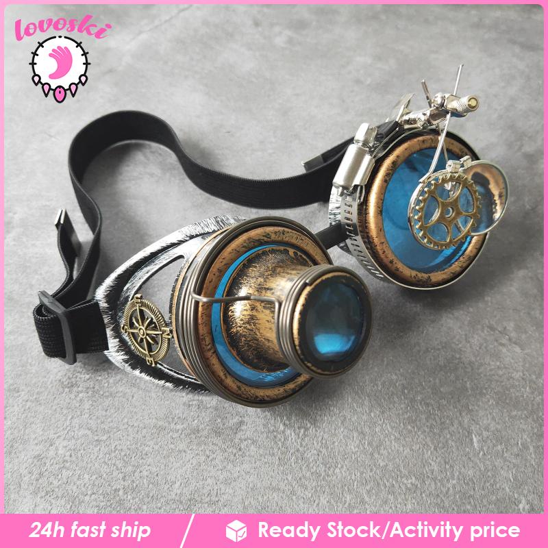 Kính Mát Thời Trang Steampunk Phong Cách Punk Gothic Cho Nam Và Nữ