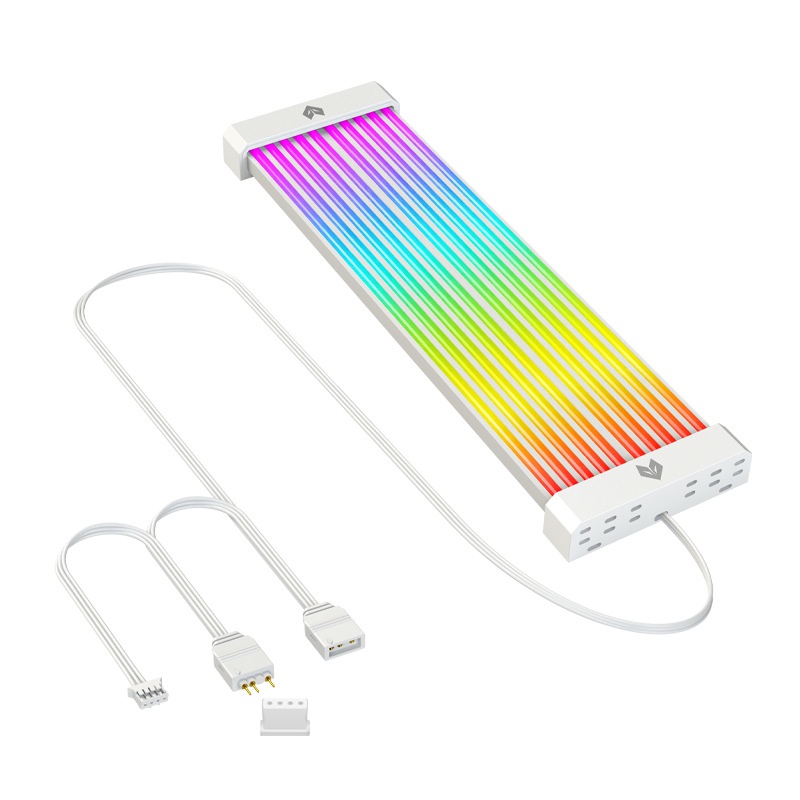 AOSOR AL200 / AL300 RGB Dải đèn nền PC 56 Đèn LED 5V ARGB Aura Sync Có thể uốn cong DIY cho vỏ PC bo