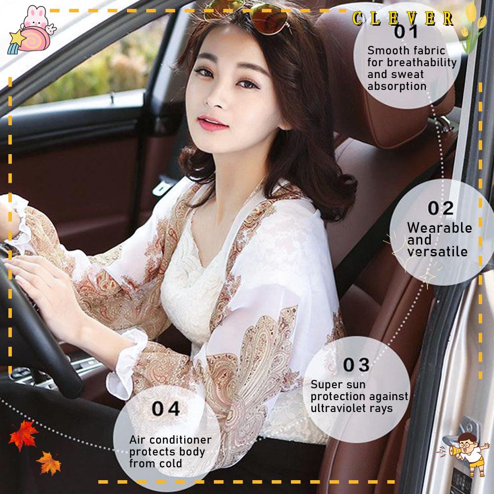 CLEVER Khăn Choàng Chống Tia UV Phong Cách Thể Thao Thời Trang Tiện Dụng