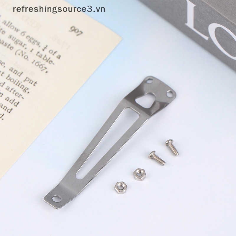 1 Kẹp Sắt Kẹp Đèn Pin / Bút Đèn Pin 3.vn Thông Dụng