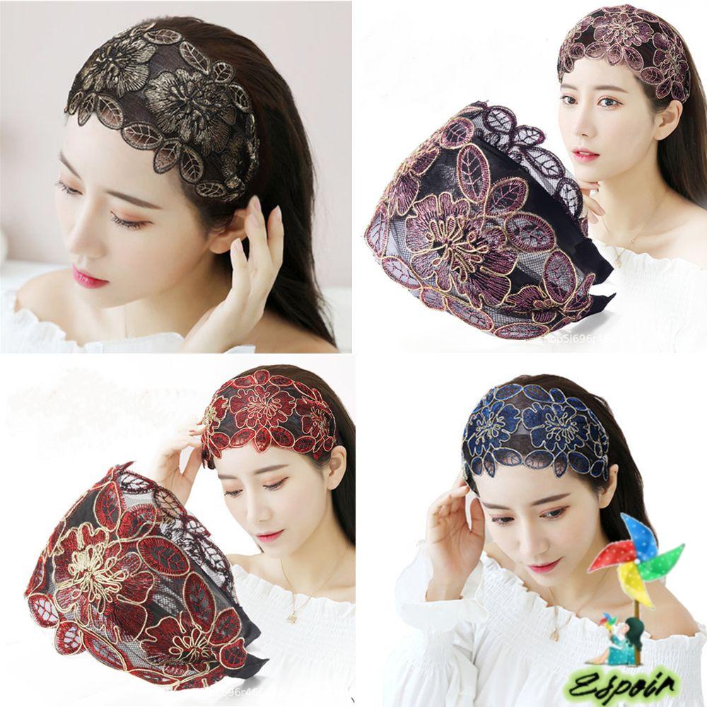 ESPO Băng Đô Ren Hoa Phong Cách Vintage Xinh Xắn Cho Nữ