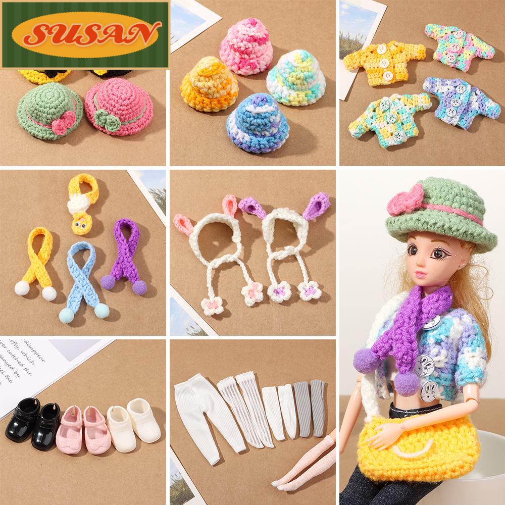 SUSANS Áo Len Dệt Kim Thủ Công Dành Cho Búp Bê Tỉ Lệ 1 / 61 / 8