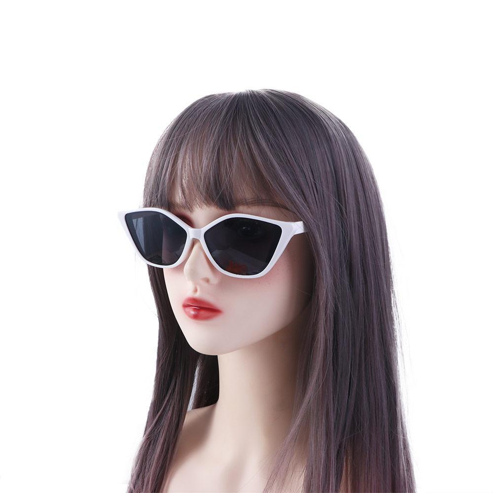 Kính Mát Mắt Mèo Tròng Đa Giác Chống Tia UV Thời Trang Cho Nữ