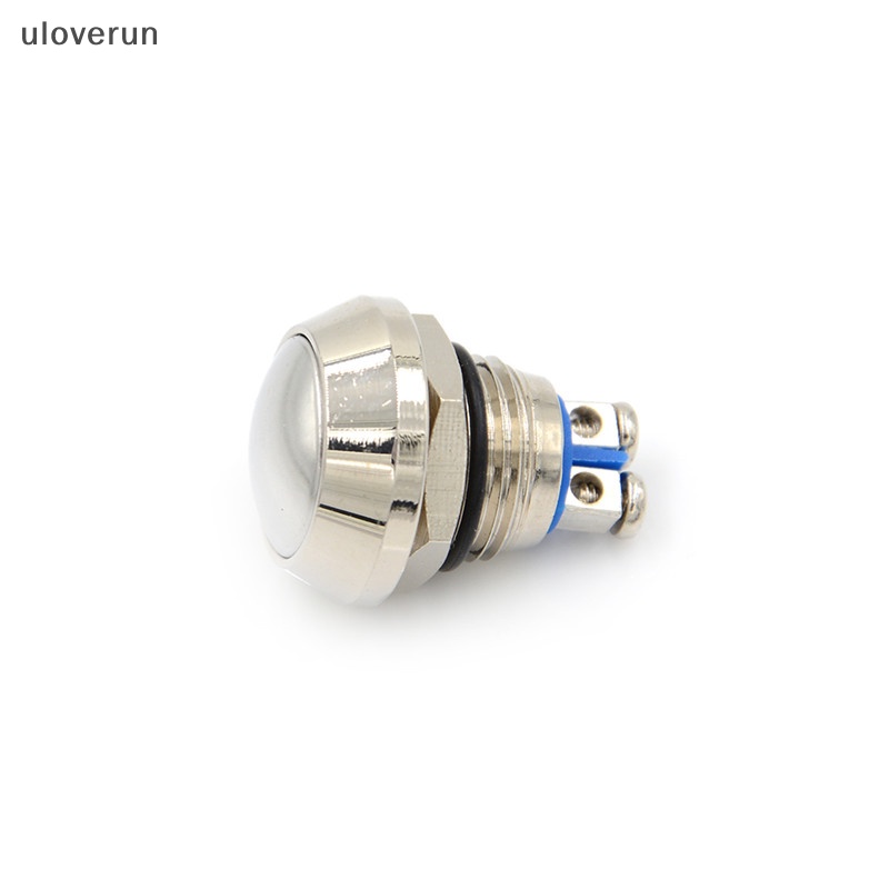 Uloverun Nút Công Tắc Nhấn Bằng Kim Loại Chống Thấm Nước 12mm