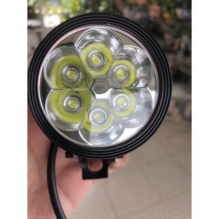 Đèn Trợ Sáng LED L6 Ngắn Loại 1 Cao Cấp – Siêu Sáng, Chống Nước Tuyệt Đối – Full Phụ Kiện Gắn Mọi Dòng Xe