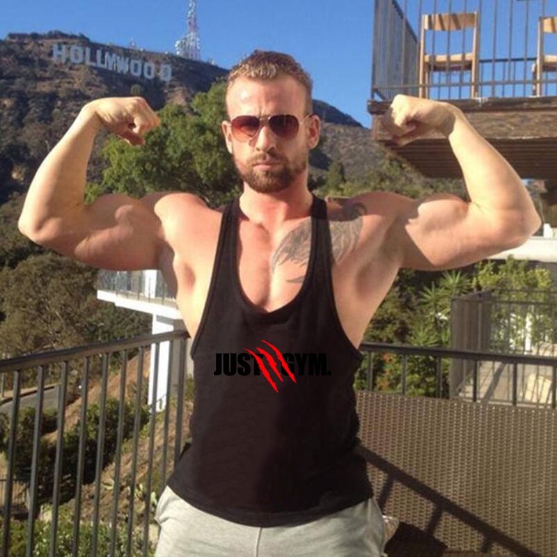 Áo Thun Thể Thao Không Tay Chất Liệu Cotton Cao Cấp Thời Trang Dành Cho Nam