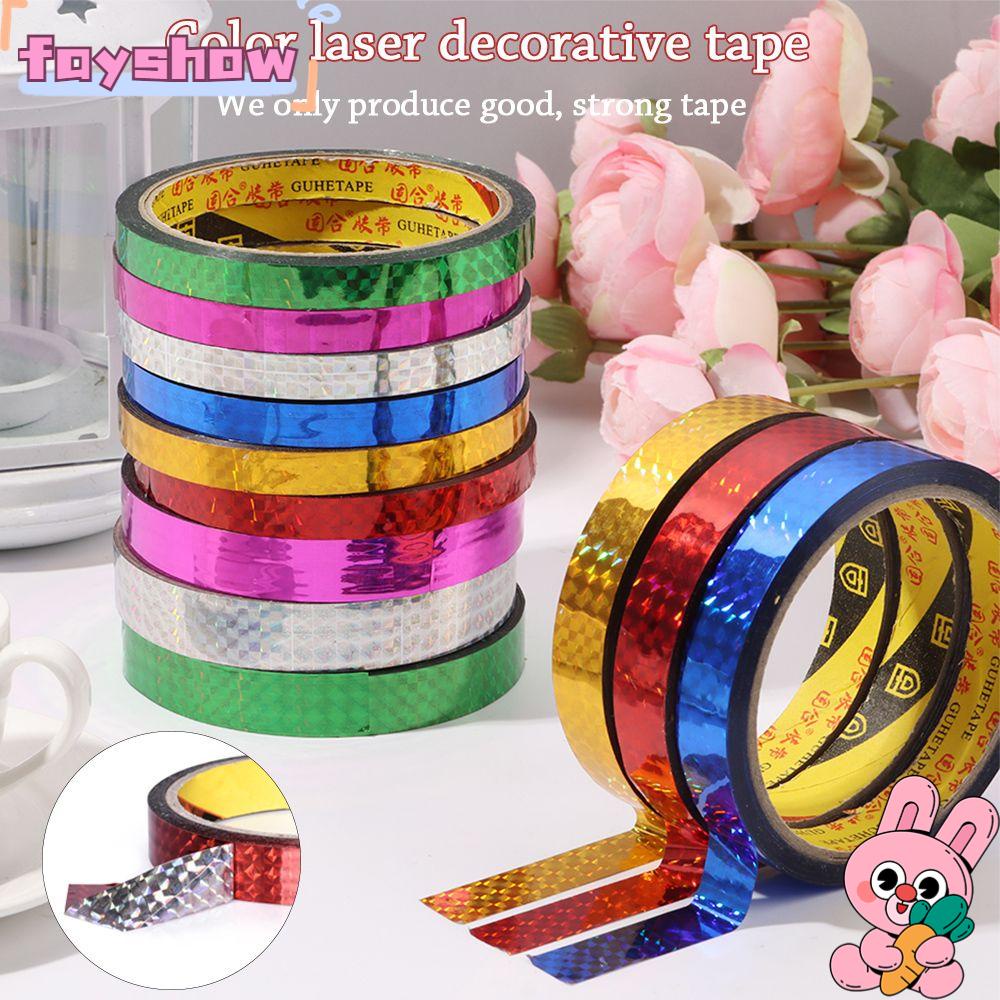 FAY Cuộn Băng Dính Lấp Lánh Trang Trí Sổ Tay