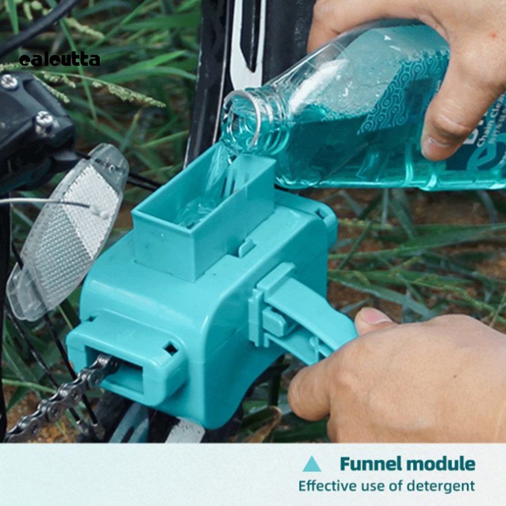 Dụng Cụ Vệ Sinh Xích Xe Đạp Bằng ABS Màu Sắc Tươi Sáng Có Thể Tái Sử Dụng