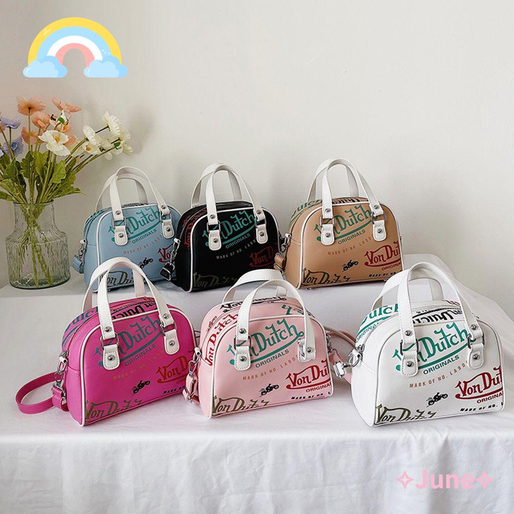 JUNE Túi Đeo Chéo Hình Vỏ Sò Thời Trang