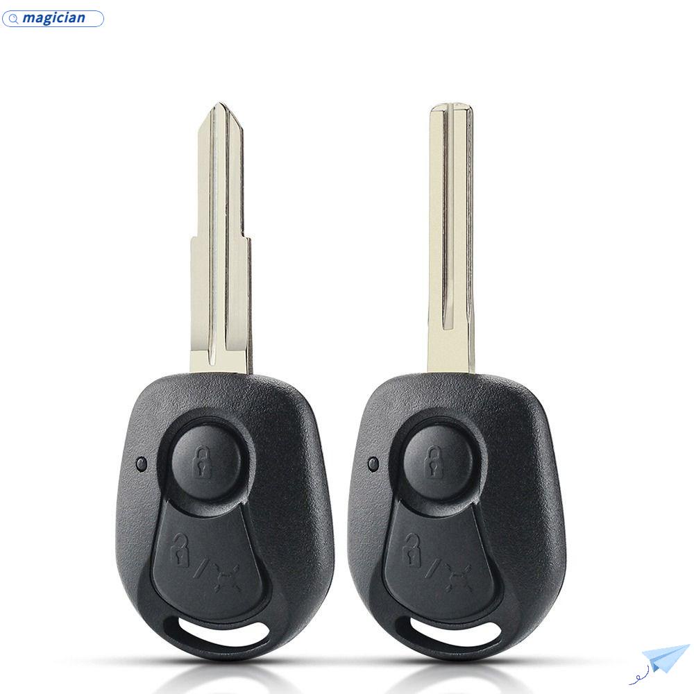 MAG Vỏ Bọc Chìa Khóa Điều Khiển Từ Xa ABS 2 Nút Cho Ssangyong Actyon Kyron Rexton