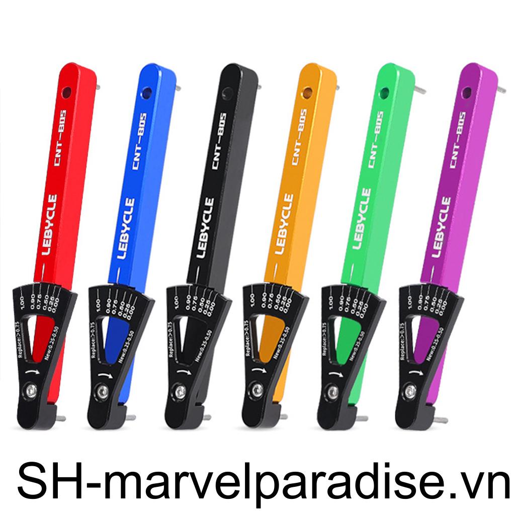 Dụng Cụ Kiểm Tra Xích Xe Đạp Leo Núi Bằng Kim Loại Chuyên Nghiệp Màu Đen