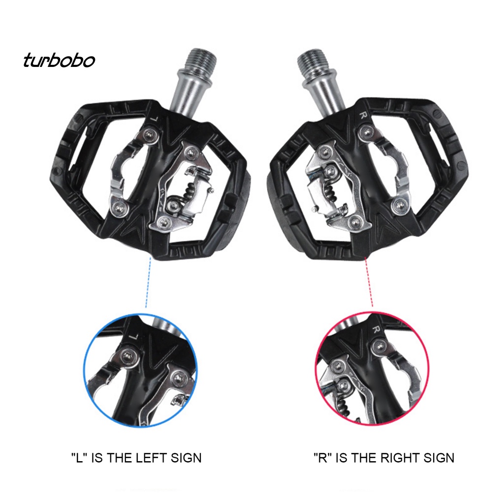 Set 2 Pê Đan Xe Đạp Tự Khóa Dành Cho Xe Đạp Leo Núi SPD ZP-109S