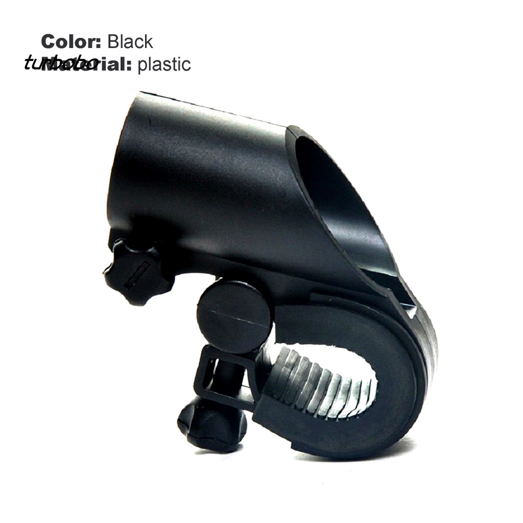 Giá Đỡ Đèn Pin Bằng Nhựa Chống Trượt Chống Mài Mòn Dành Cho Xe Đạp