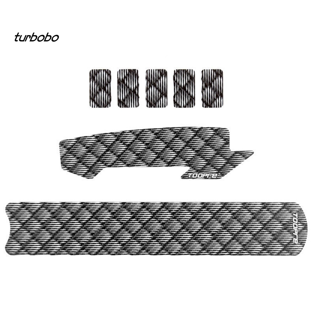 1 Bộ Đề Can Giả Da Dán Khung Xe Đạp Chống Nước / Trầy Xước