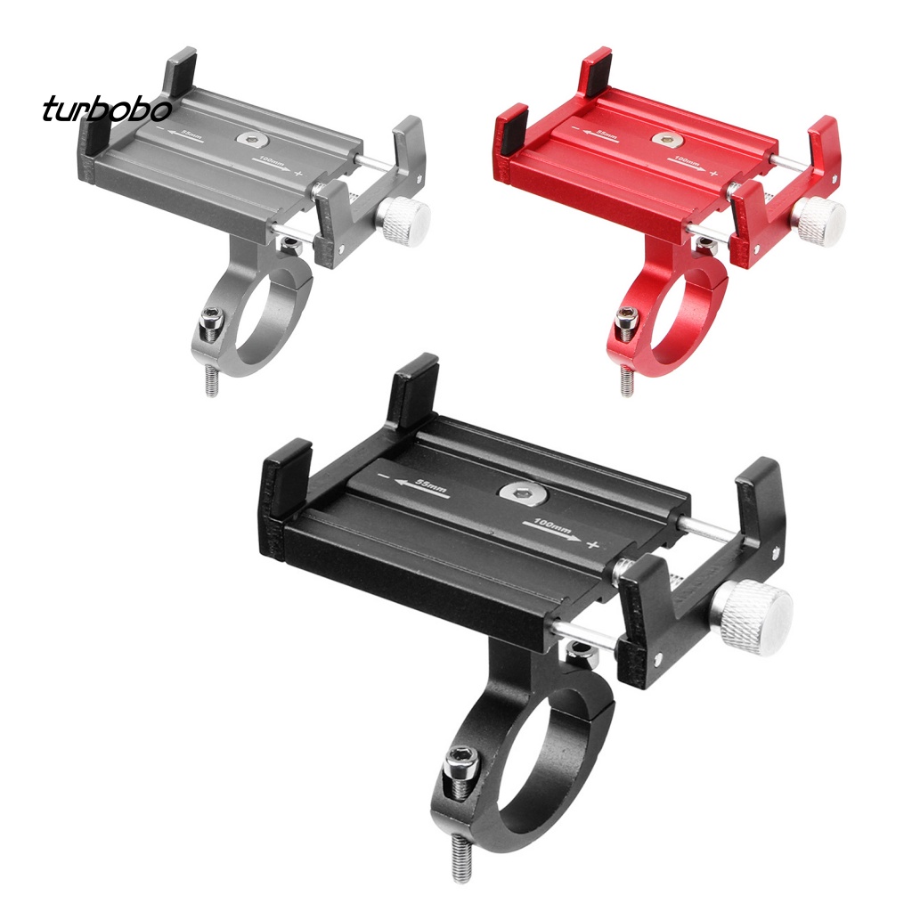1 Bộ Giá Đỡ Điện Thoại Bằng Hợp Kim Nhôm Gắn Tay Lái Xe Đạp Tiện Dụng