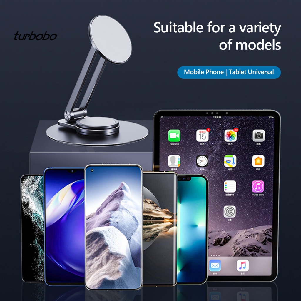 Giá Đỡ Điện Thoại Từ Tính Xoay 360 Độ Để Bàn Tiện Dụng