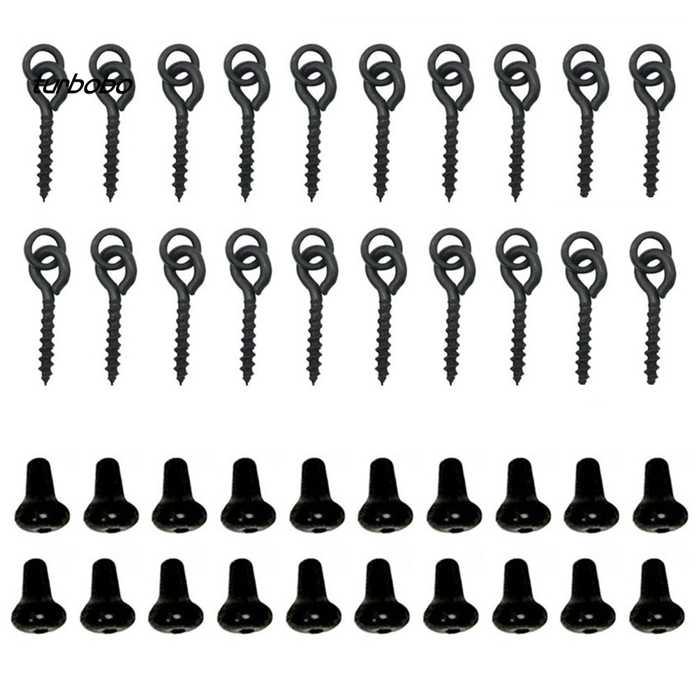 Set 20 Vòng Đệm Mồi Câu Cá Kèm 20 Ốc Vít Cố Định