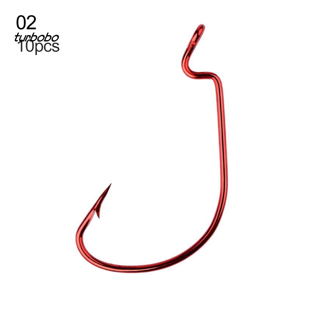 Set 10 Lưỡi Câu Cá Mini Bằng Thép Carbon Chống Ăn Mòn