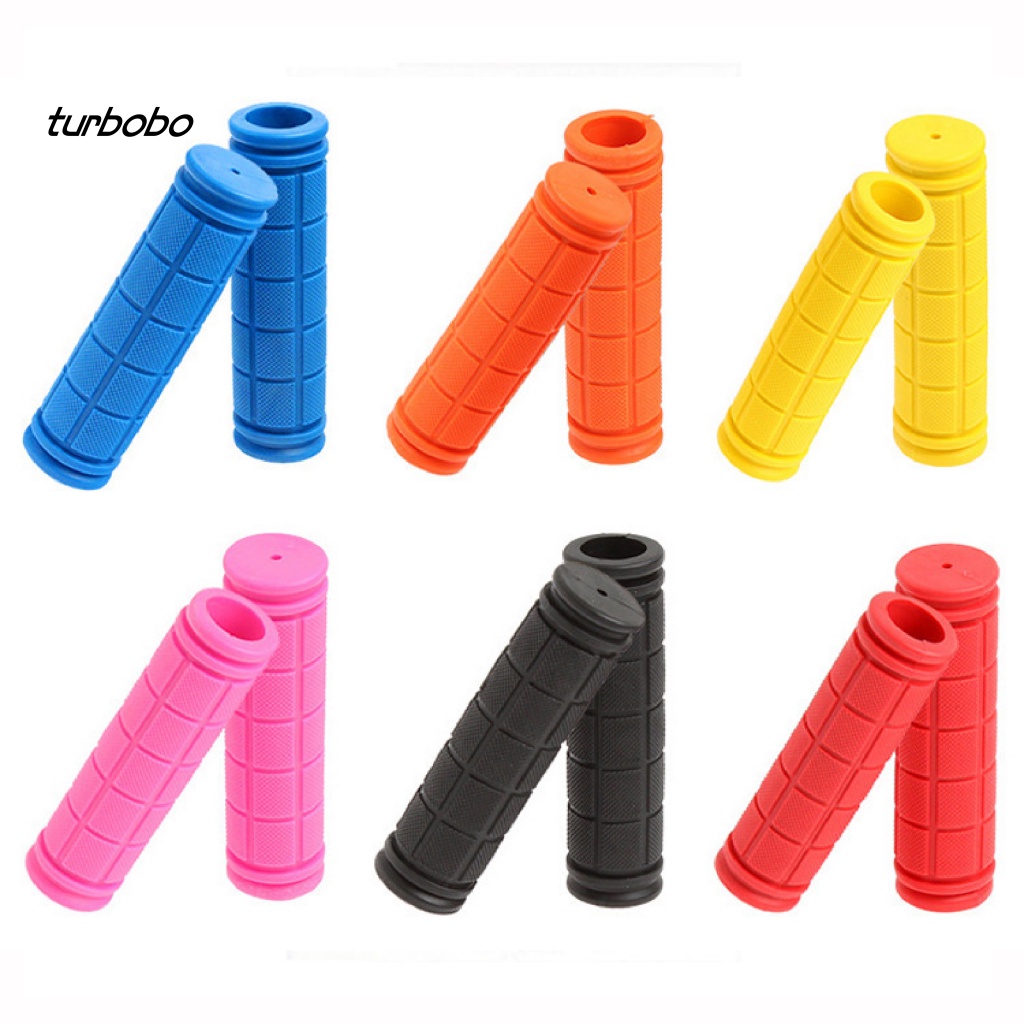 1 Cặp Vỏ Bọc Tay Lái Xe Đạp Bằng Silicone Chống Trượt