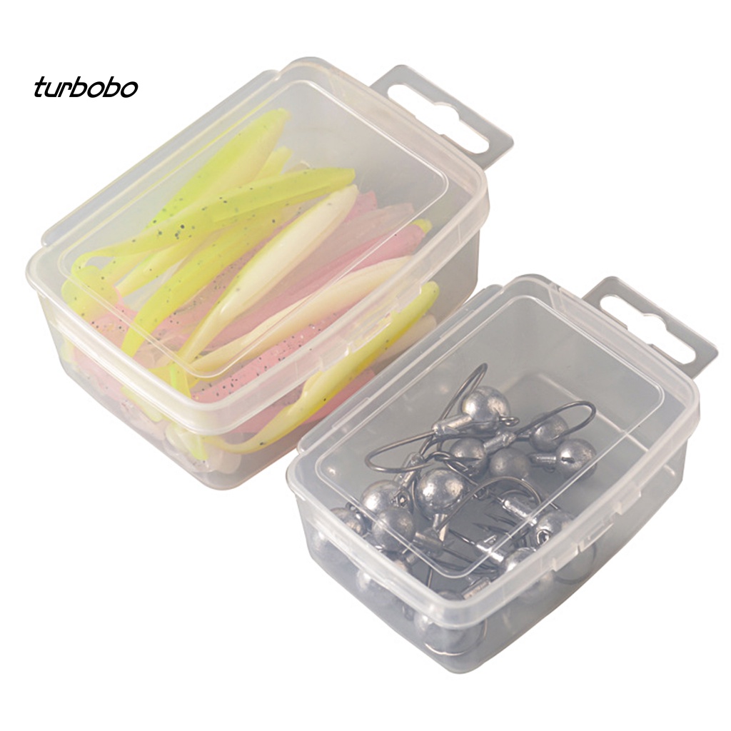 Hộp Đựng Mồi Câu Cá Trong Suốt Gọn Nhẹ Chống Ăn Mòn Đa Năng