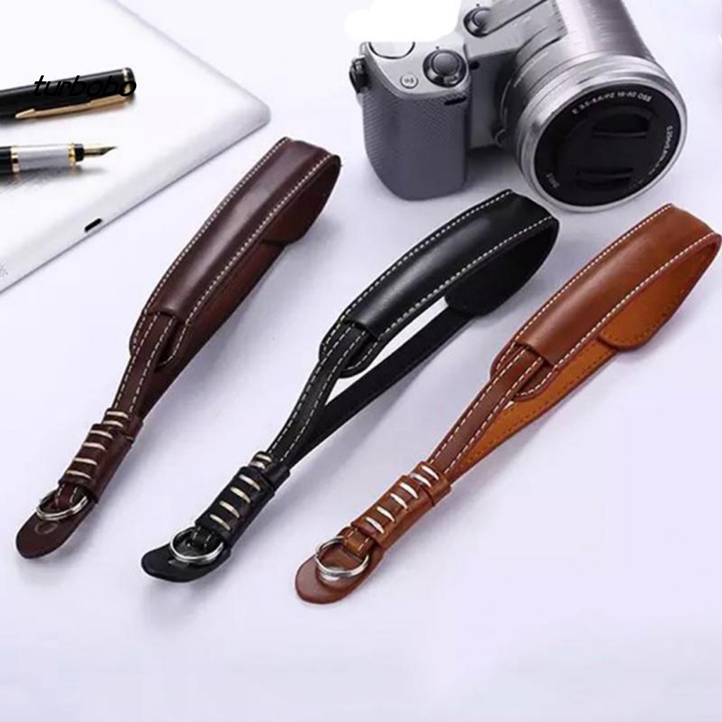 Dây Đeo Máy Ảnh Micro-SLR Bằng Da Giả Chống Rơi Thông Dụng