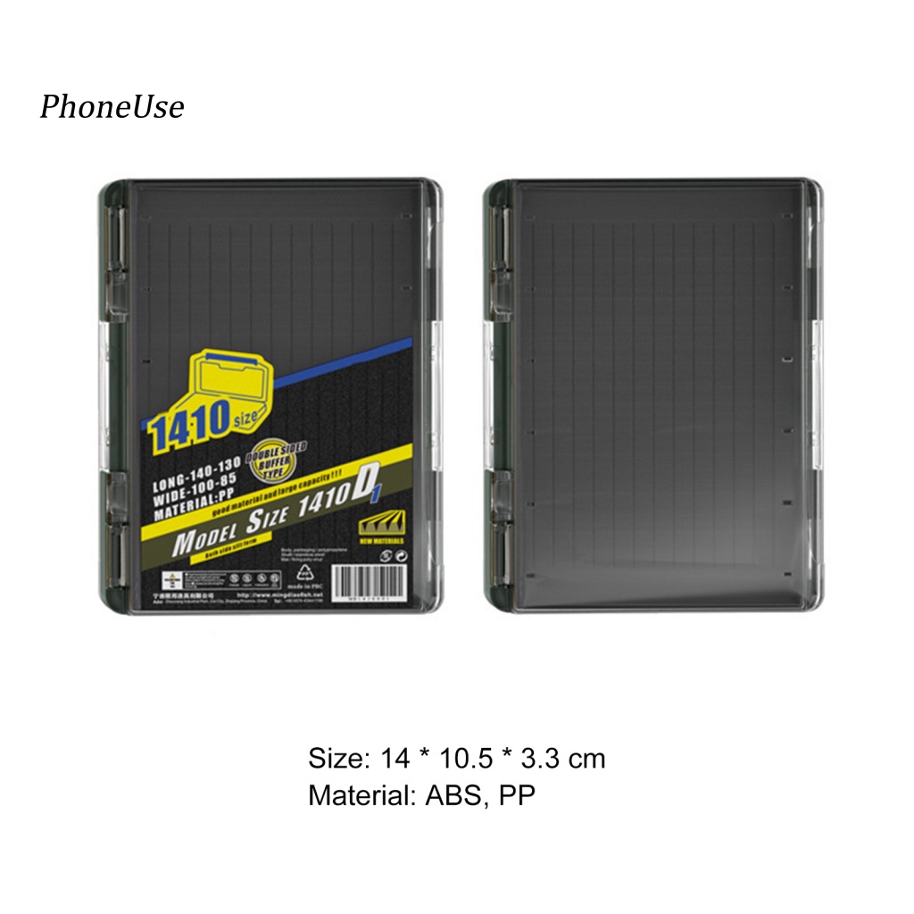 Hộp Đựng Mồi Câu Cá Bằng Da PU Chống Trầy Xước Chống Thấm Nước Sức Chứa Lớn