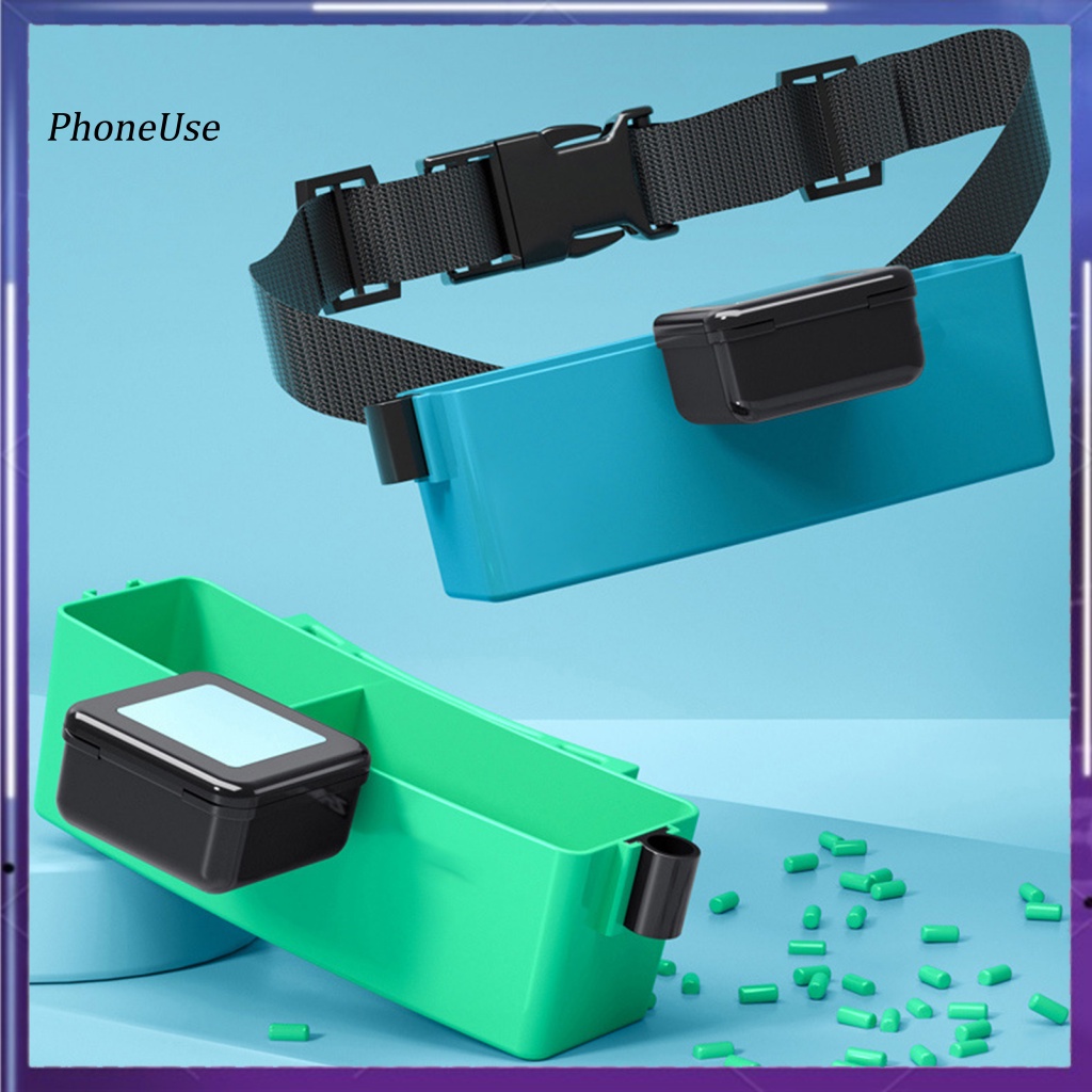 Hộp Đựng Mồi Câu Cá Đeo Hông Bằng PU Sức Chứa Lớn Có Nam Châm Điều Chỉnh Được