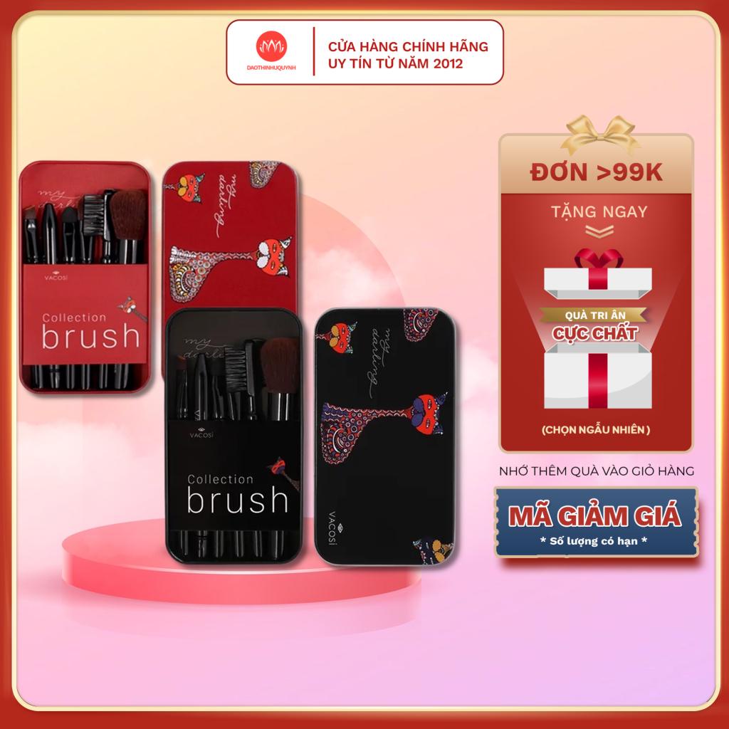 Hộp Cọ Vacosi Nhỏ 6 Cây My Darling Collection Brush