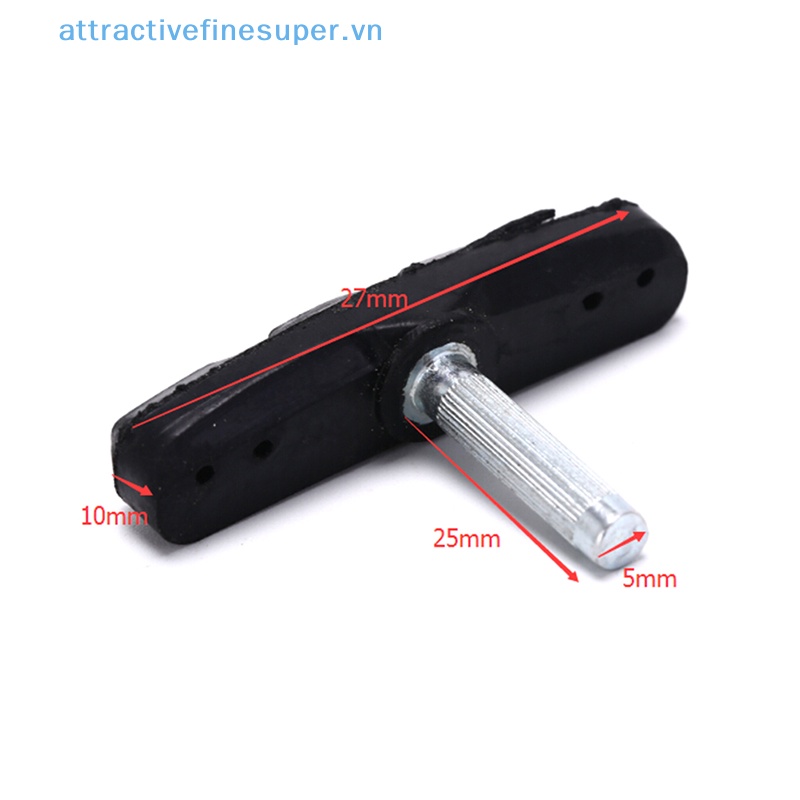 1 Cặp Má Phanh Xe Đạp Chữ V Bằng Cao Su Áo Khoác Thời Trang Trẻ Trung Cá Tính