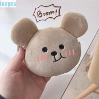 Ví Đựng Tiền Xu Hình Gấu Bông Có Khóa Kéo Sáng Tạo Cho Nữ