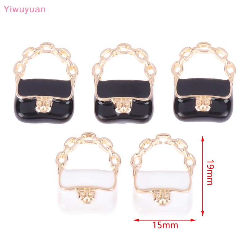 < Yiwuyuan > 1 Túi Kim Loại Ba Chiều Mini Trang Trí Phong Cảnh Nhà Búp Bê Mới